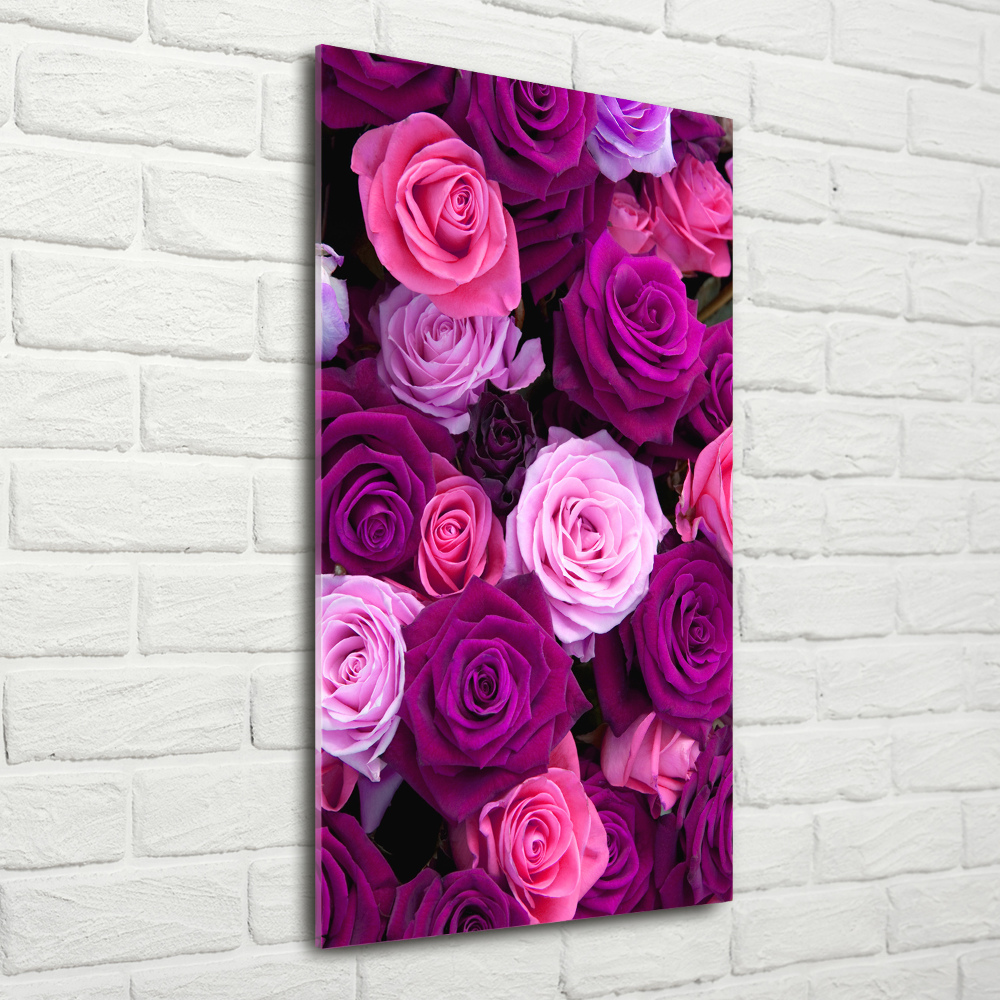 Print on acrylic Pink roses