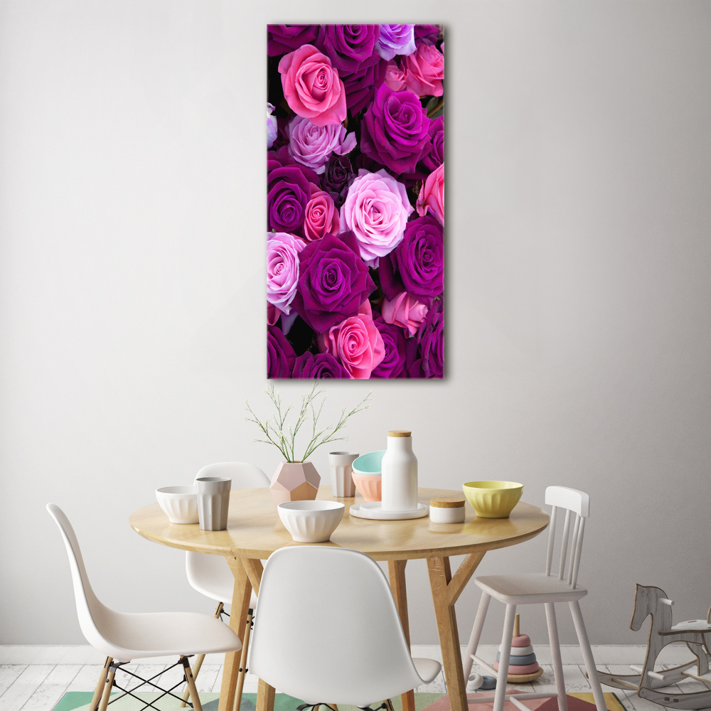 Print on acrylic Pink roses