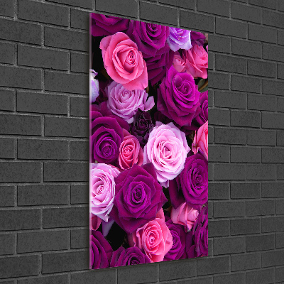 Print on acrylic Pink roses