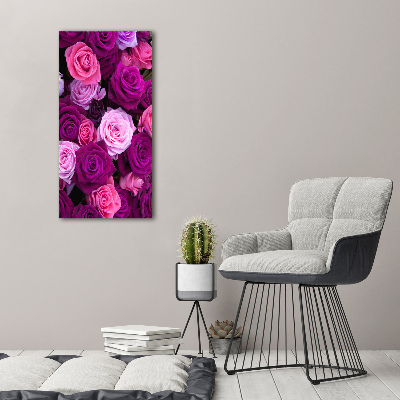 Print on acrylic Pink roses