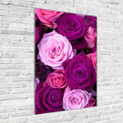 Print on acrylic Pink roses