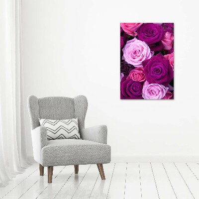 Print on acrylic Pink roses