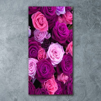 Print on acrylic Pink roses