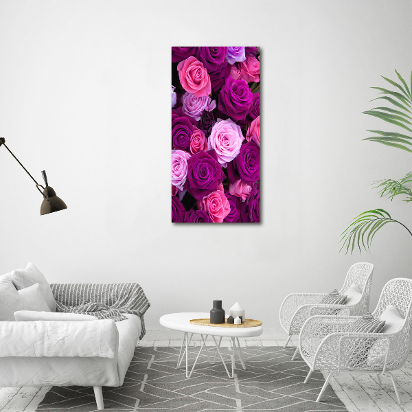 Print on acrylic Pink roses