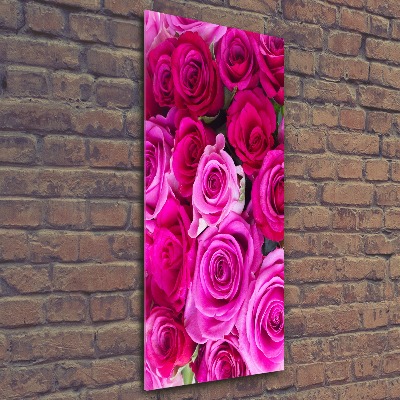 Print on acrylic Pink roses