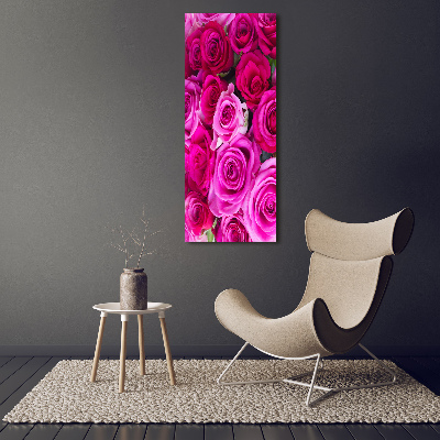 Print on acrylic Pink roses