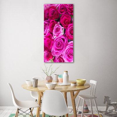 Print on acrylic Pink roses