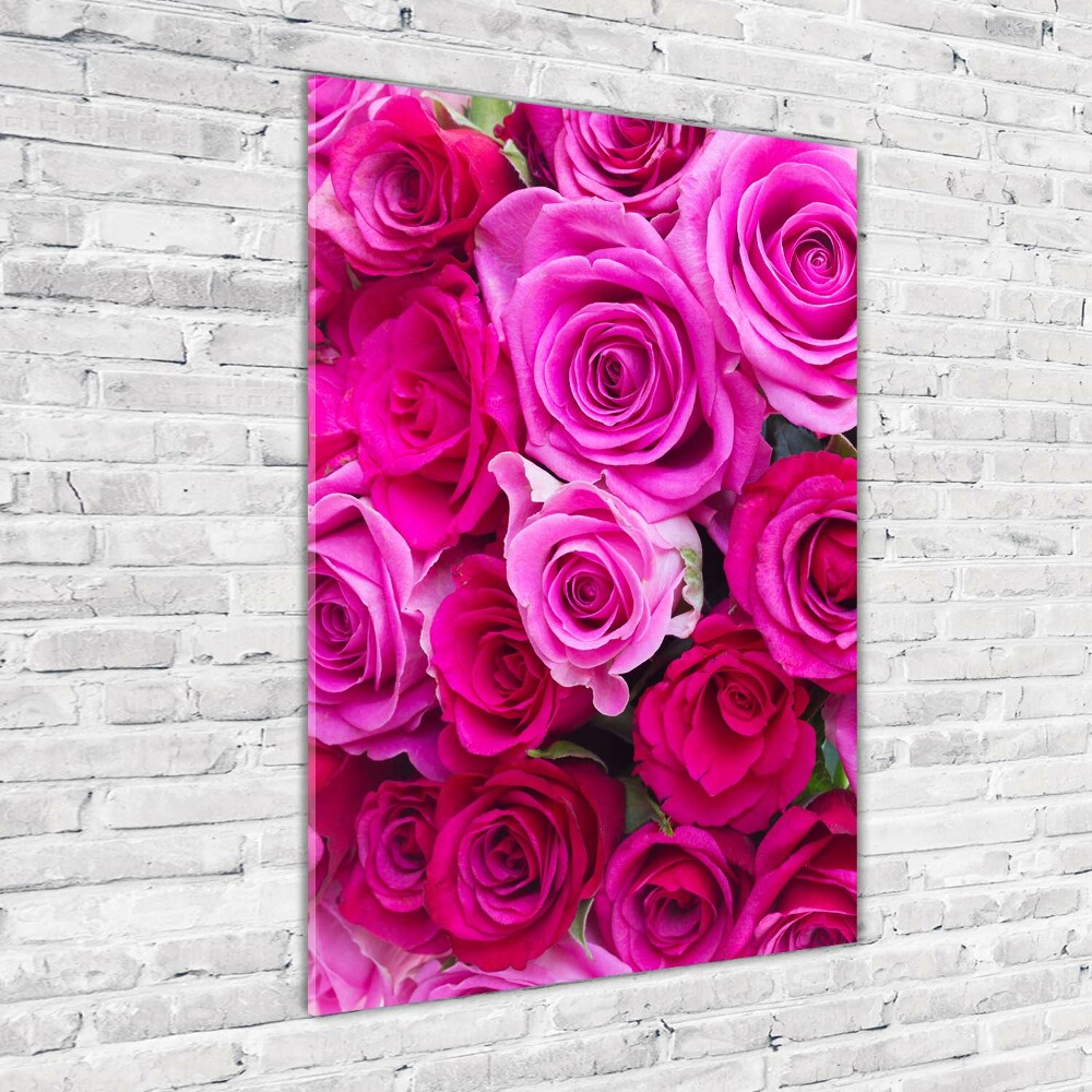 Print on acrylic Pink roses