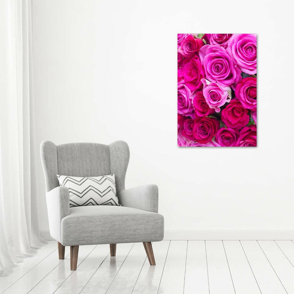 Print on acrylic Pink roses