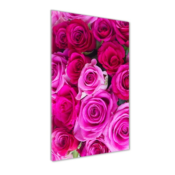 Print on acrylic Pink roses