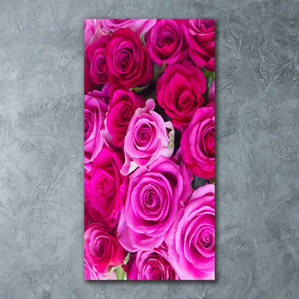 Print on acrylic Pink roses