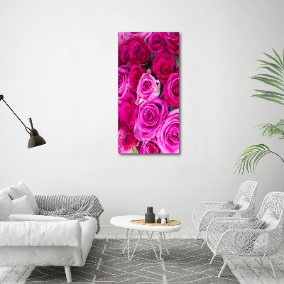 Print on acrylic Pink roses