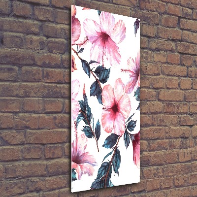 Acrylic print Hibiscus