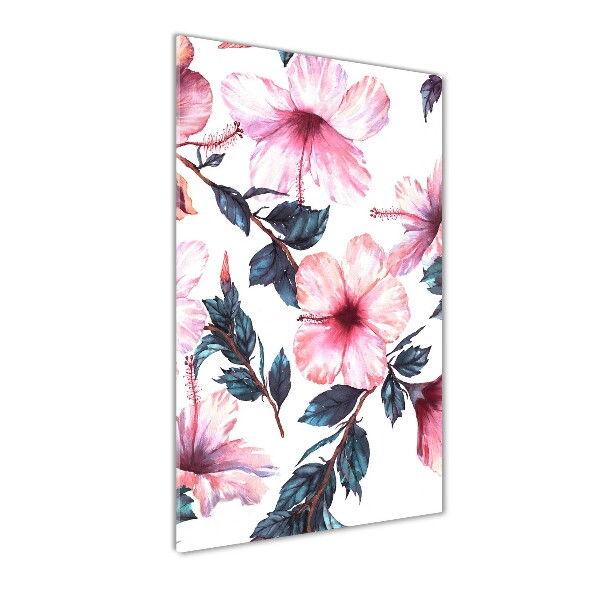 Acrylic print Hibiscus