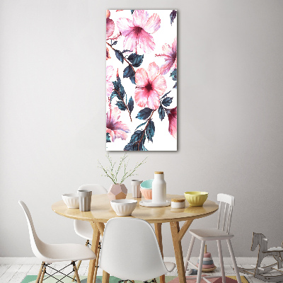 Acrylic print Hibiscus