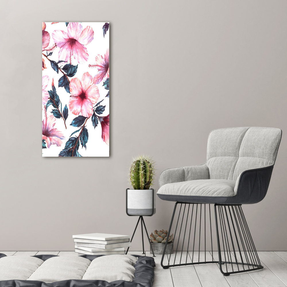 Acrylic print Hibiscus