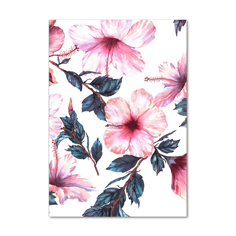 Acrylic print Hibiscus