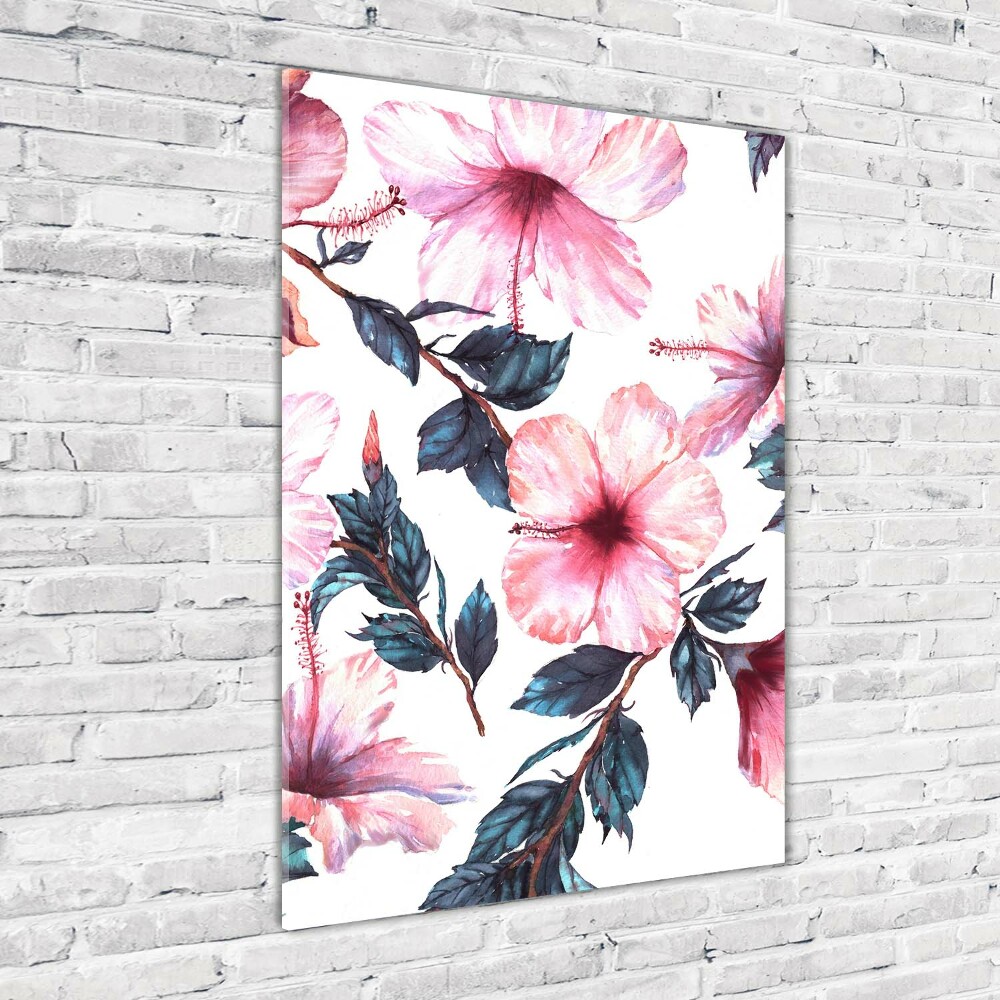 Acrylic print Hibiscus