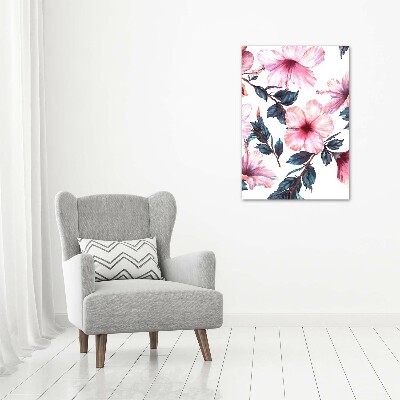 Acrylic print Hibiscus