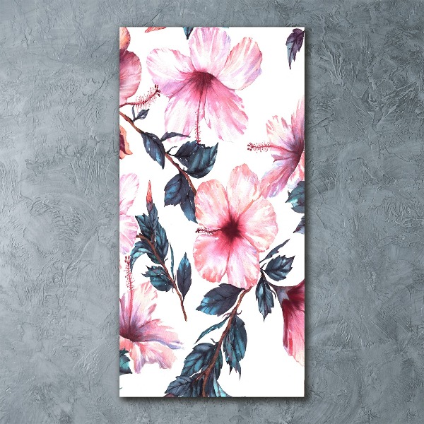 Acrylic print Hibiscus