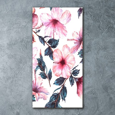 Acrylic print Hibiscus