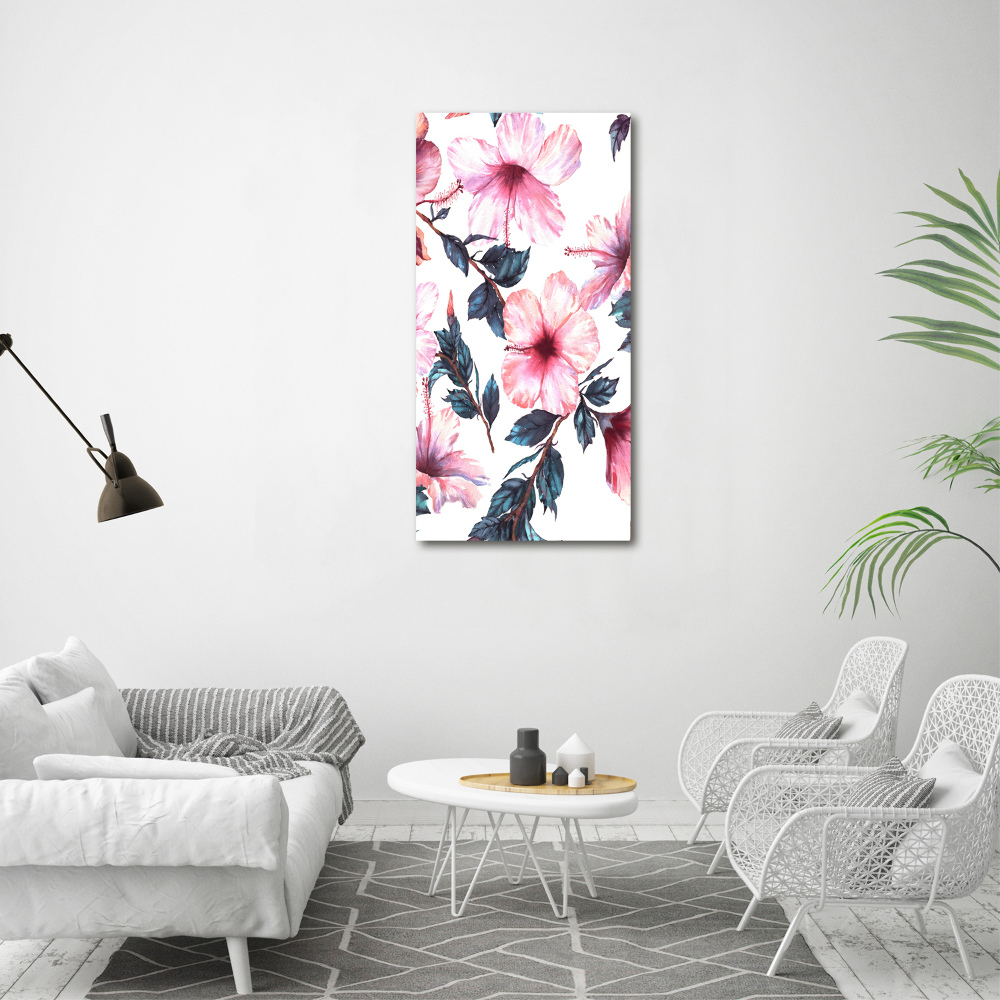 Acrylic print Hibiscus