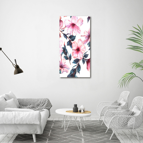 Acrylic print Hibiscus