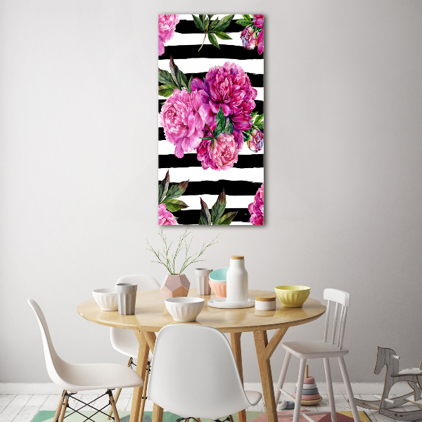 Print on acrylic glass Peonies