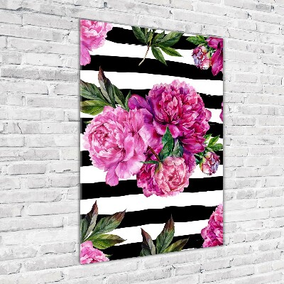 Print on acrylic glass Peonies