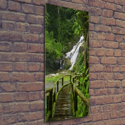 Wall art acrylic Path in the jungle