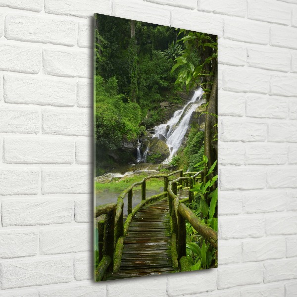 Wall art acrylic Path in the jungle