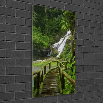 Wall art acrylic Path in the jungle