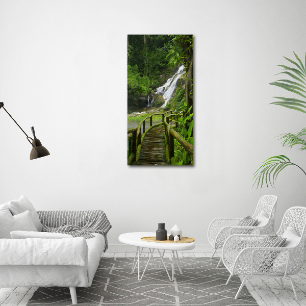 Wall art acrylic Path in the jungle