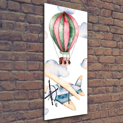 Print on acrylic Balloons and planes