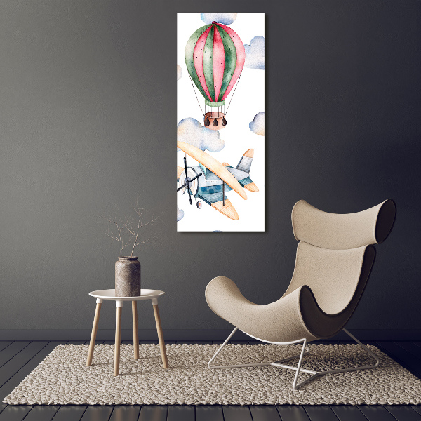 Print on acrylic Balloons and planes