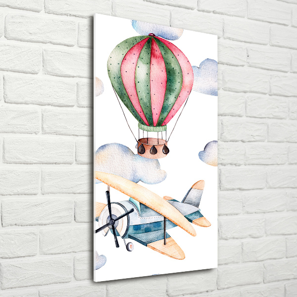 Print on acrylic Balloons and planes