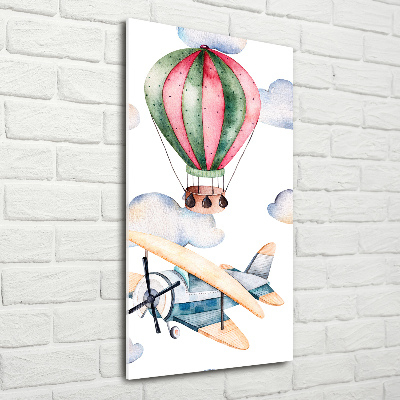 Print on acrylic Balloons and planes