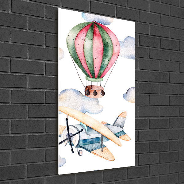 Print on acrylic Balloons and planes