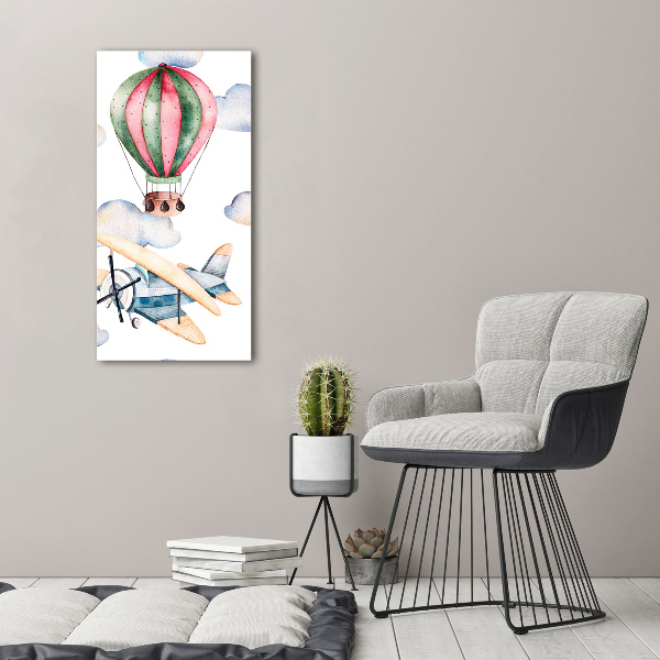 Print on acrylic Balloons and planes