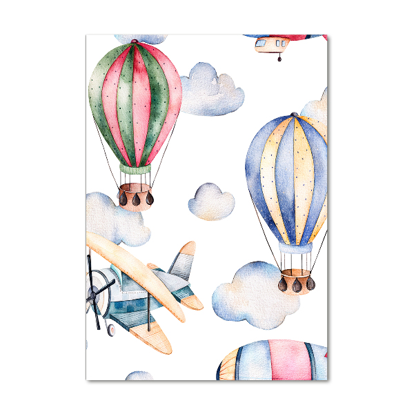 Print on acrylic Balloons and planes