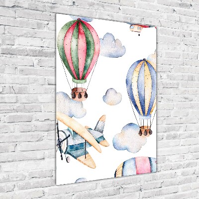 Print on acrylic Balloons and planes