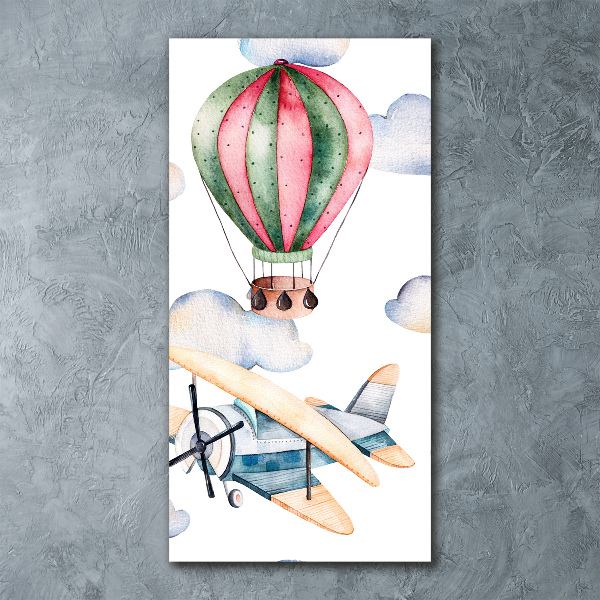 Print on acrylic Balloons and planes