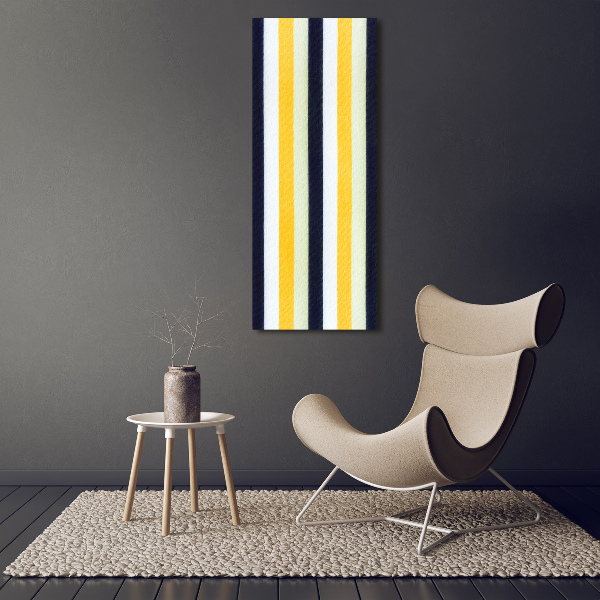 Acrylic print Background with stripes