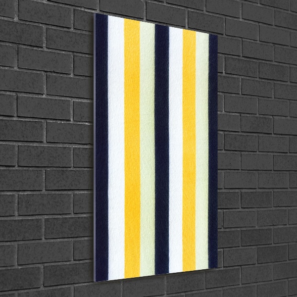 Acrylic print Background with stripes