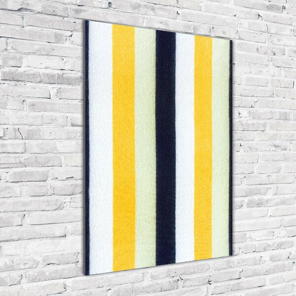 Acrylic print Background with stripes