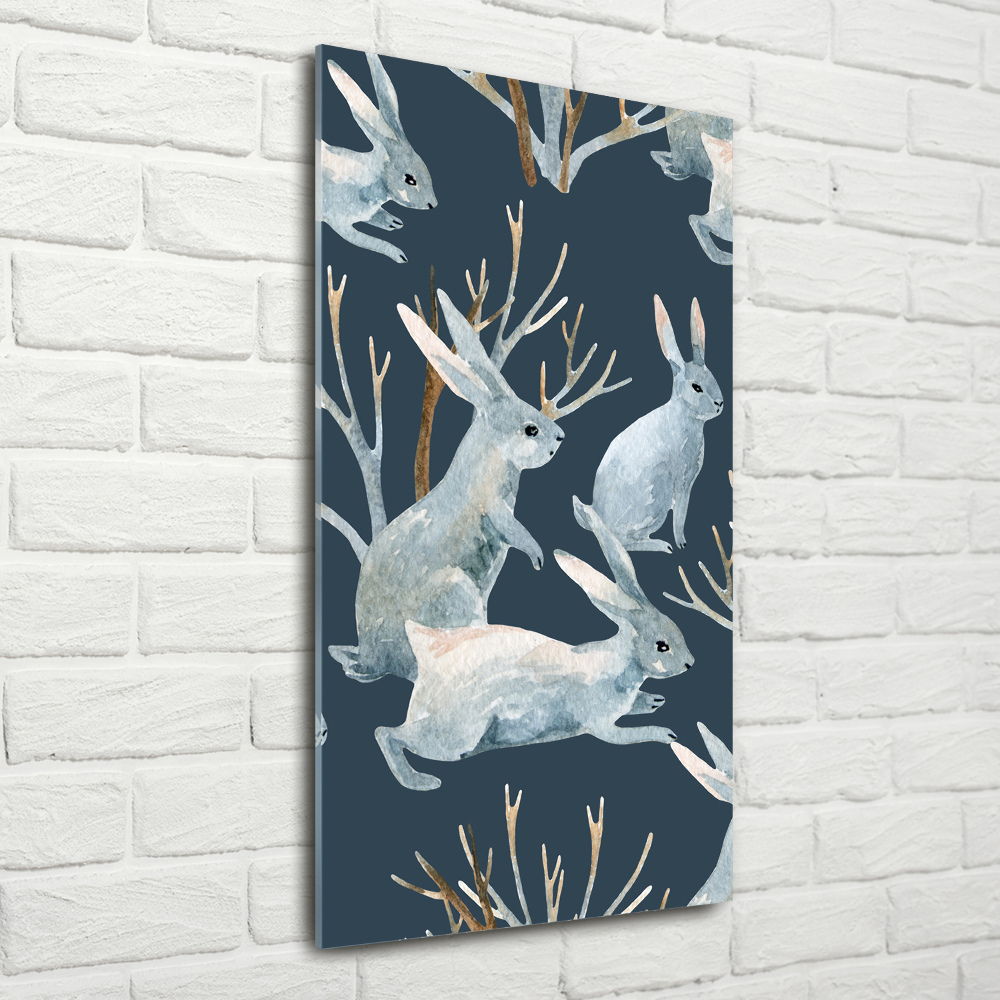 Print on acrylic Rabbits