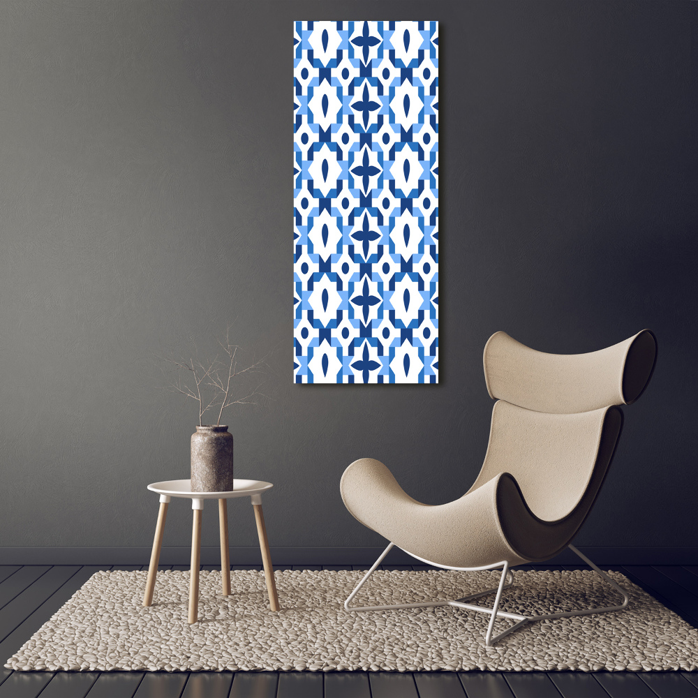 Print on acrylic glass Geometric background