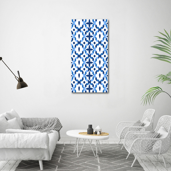 Print on acrylic glass Geometric background