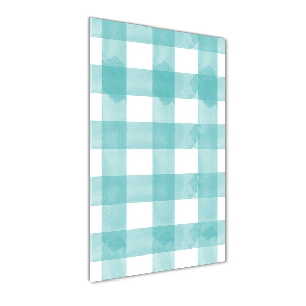 Acrylic print Blue grille