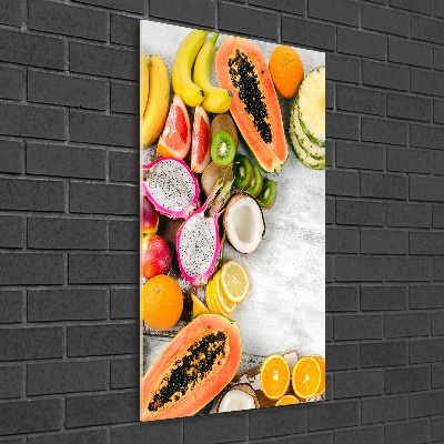 Acrylic print Fruit